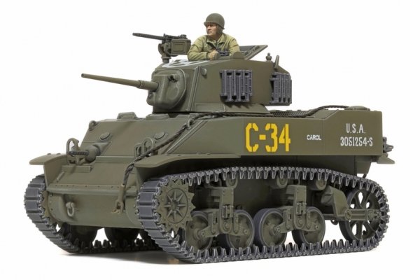 Tamiya 32606 1/48 U.S. Light Tank M5A1 Stuart