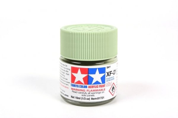 Tamiya 81721 Acrylic Mini XF-21 Sky 10ml