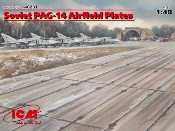 ICM 48231 Sov. Pag-14 Airfield Plat 1/48