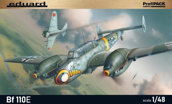 Eduard 8203 Bf 110E German WWII Heavy Fighter 1/48