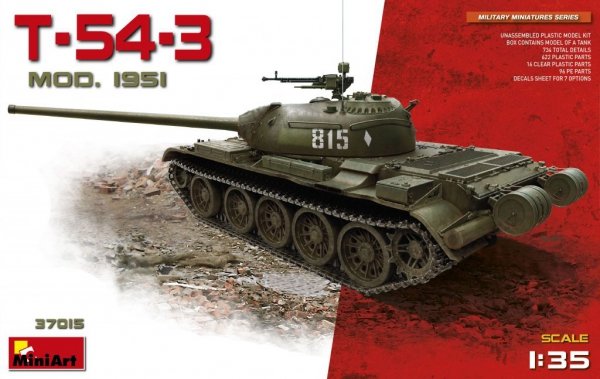 Mini Art 37015 T-54-3 Mod. 1951 1/35