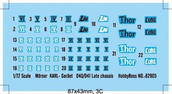 Hobby Boss 82905 Moerser Karl 041