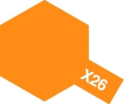 Tamiya 80026 X-26 Clear Orange 10ml