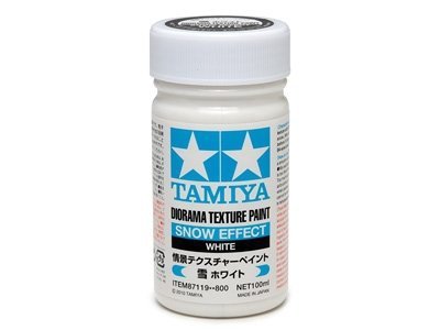 Tamiya 87119 Texture Paint-Snow, Wh