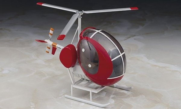 Hasegawa TH24-60134 Egg Plane Hughes 300