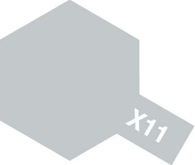 Tamiya 81511 Acrylic Mini X-11 Chrome Silver 10ml