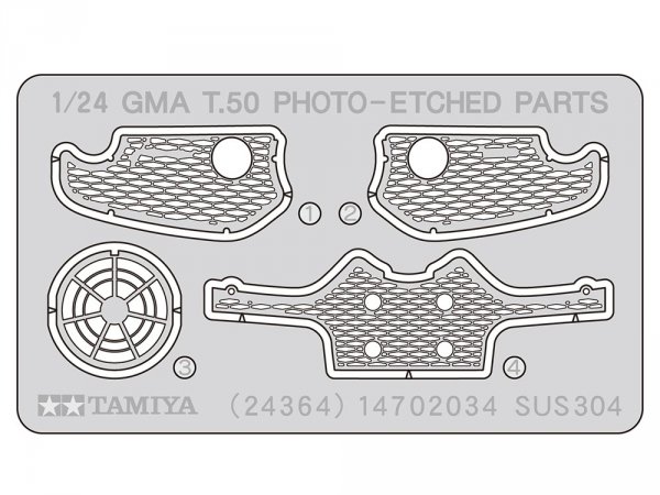 Tamiya 24364 1/24 Gordon Murray Automotive T.50