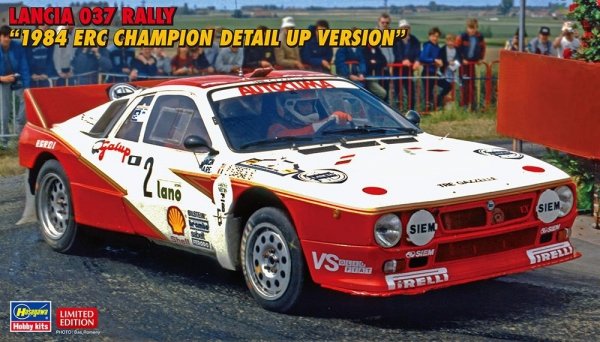 Hasegawa SP505-52305 Lancia 037 Rally &quot;1984 ERC Champion Detail Up Version&quot; 1/24