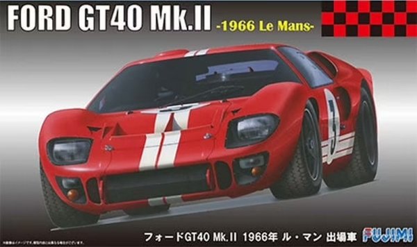 Fujimi 126067 1/24 Ford GT40 `66 LeMans