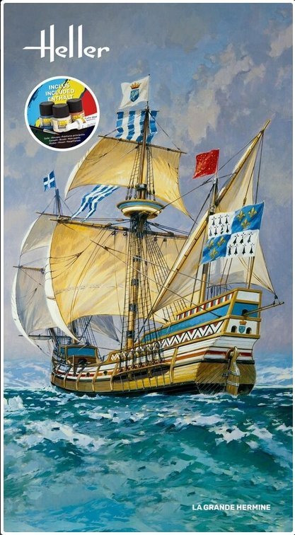 Heller 56841 Starter Kit -  Le Grand Hermine  1/150
