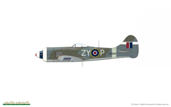 Eduard 82124 Tempest Mk.II early version Profi Pack