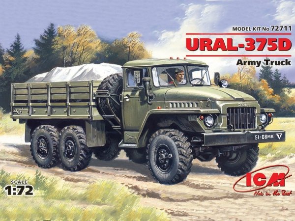 Icm 72711 Ural - 375D