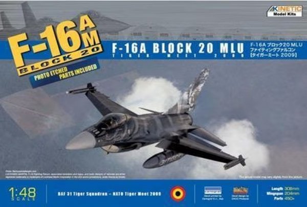 Kinetic 48036 Nato F-16A Block 20 1/48