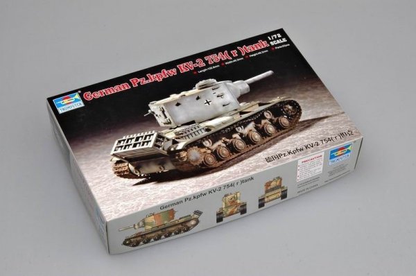 Trumpeter 07266 1/72 Ger.Kv-2 754