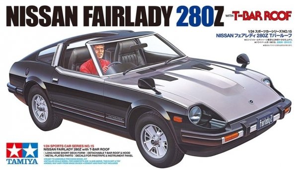Tamiya 24015 1/24 Nissan Fairlady 280Z with T-Bar Roof