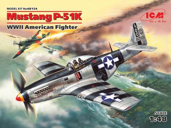 Icm 48154 Mustang P-51K