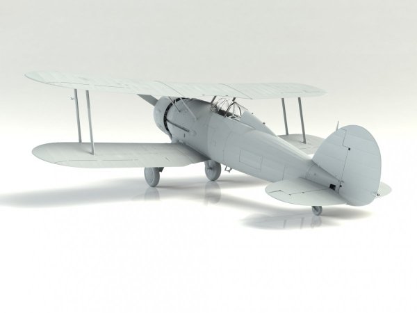 ICM 32043 Gloster Gladiator Mk.I with British Pilots in Tropical Uniform