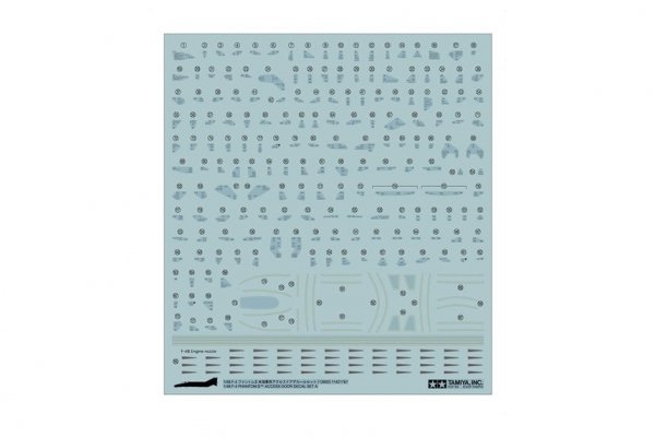 Tamiya 12692 1/48 Scale F-4 Phantom II Decal Set A