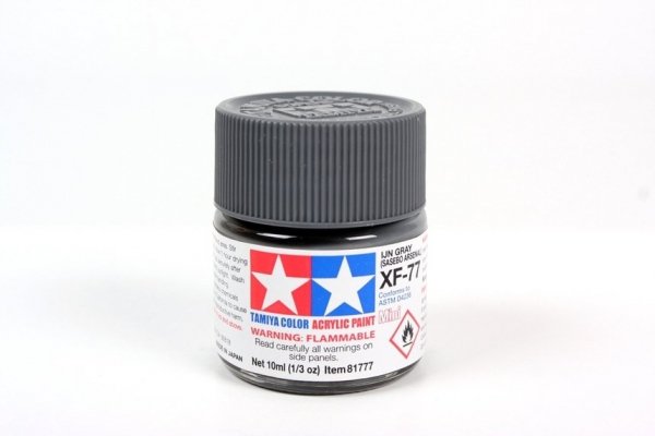 Tamiya 81777 Acrylic Mini XF-77 IJN Gray (Sasebo Arsenal) 10ml
