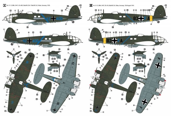 Hobby 2000 72075 Heinkel He 111 D 1/72