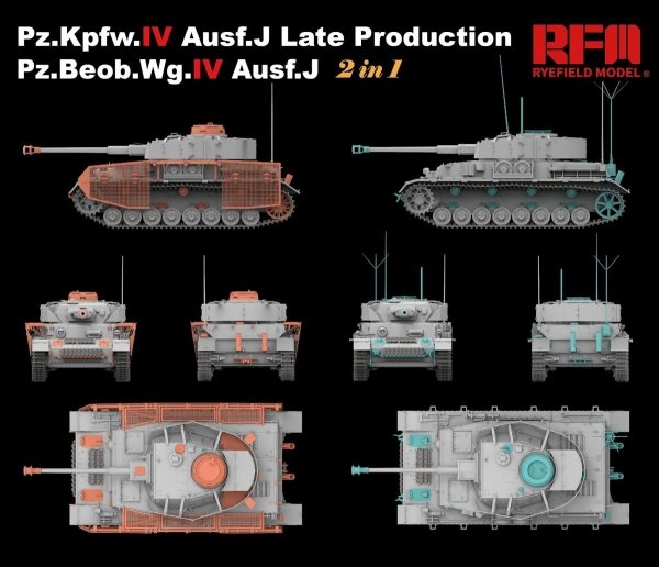 RFM-5033 Pz.Kpfw.IV Ausf.J Late Production/ Pz.Beob.Wg.IV Ausf.J - 2-1