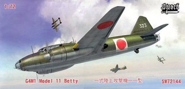 Sword 72144 G4M1 Model 11 Betty 1/72