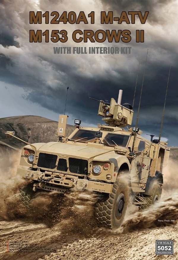 RFM-5052 M1240A1 M-ATV M153 CROWS II with Full Interior Kit