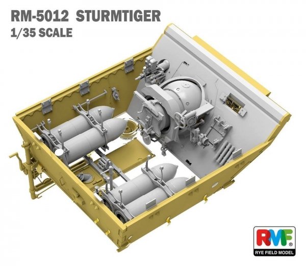 RFM-5012 Sturtiger with full interior 1/35