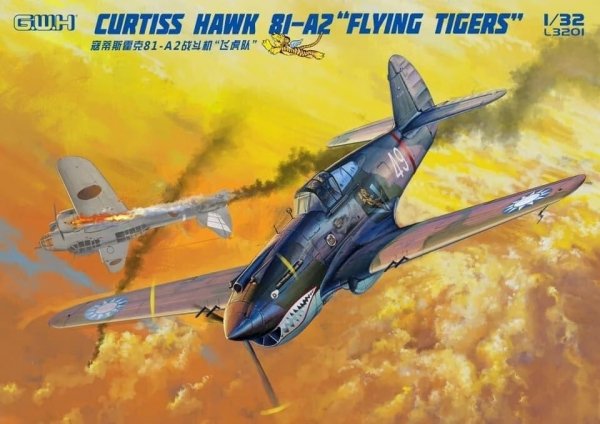 Great Wall Hobby L3201 Curtiss Hawk 81-A2 &quot;Flying Tigers&quot; 1/32