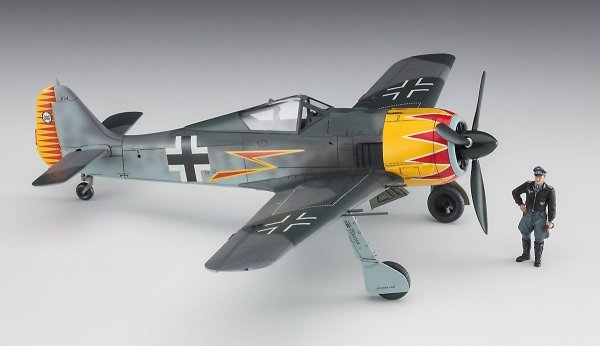 Hasegawa 07492 Focke-Wulf Fw190A-4 &quot;Graf&quot; w/Figure