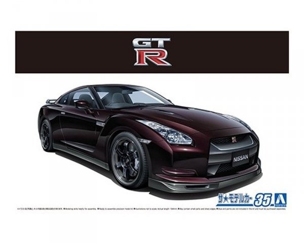 Aoshima 06218 1/24 MC#35 Nissan R35 GT-R Spec-V '09