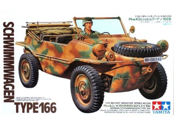 Tamiya 35224 German Schwimmwagen Type 166