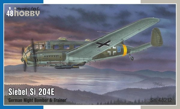 Special Hobby 48212 Siebel Si 204E &quot;German Night Bomber &amp; Trainer&quot;