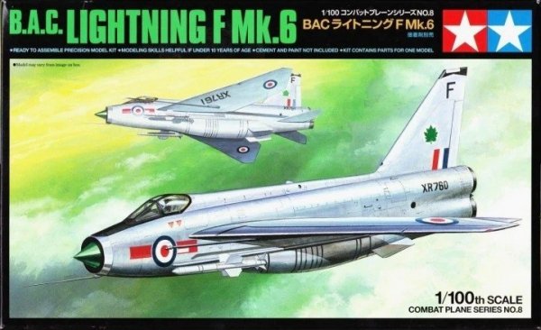 Tamiya 61608 B.A.C. Lightning F Mk.6