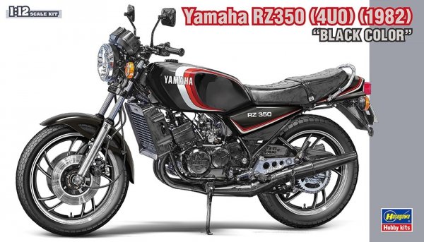 Hasegawa 21763 Yamaha RZ350 (4U0) (1982) &quot;Black Color&quot; 1/12