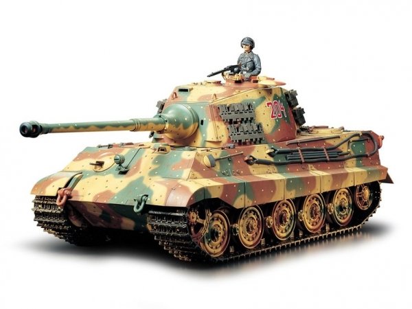 Tamiya 56018 R/C KING TIGER w/Option Kit 1/16