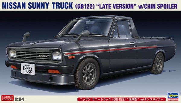 Hasegawa 20552 Nissan Sunny Truck (GB122) &quot;Late Version&quot; w/Chin Spoiler 1/24