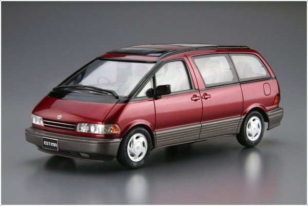 Aoshima 05753 1/24 MC#115 Toyota TRC11W Estima Twin Moon Roof ' 90