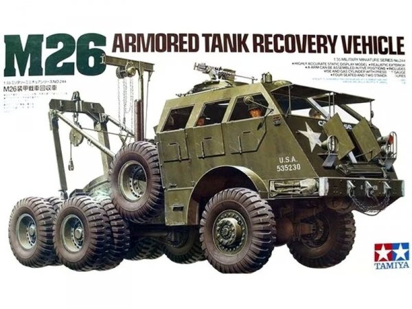 Tamiya 35244 M26 Tank Recovery Vehicle 1/35