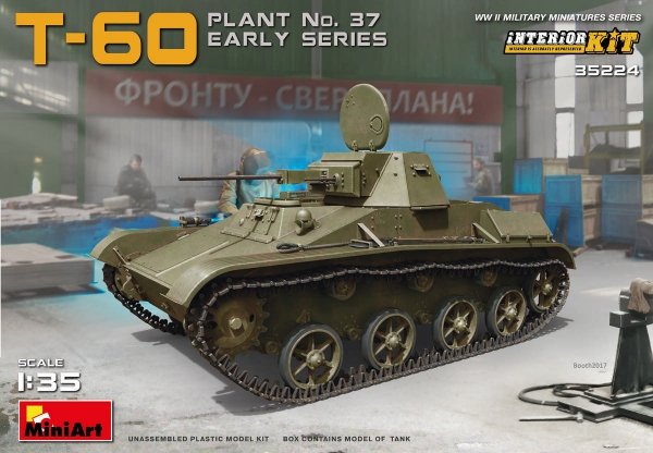 Mini Art 35224 T-60 (Plant No37) early w/interior 1/35