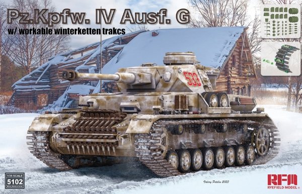 RFM-5102 1/35 Pz.Kpfw. IV Ausf. G w/Workable Winterketten Tracks
