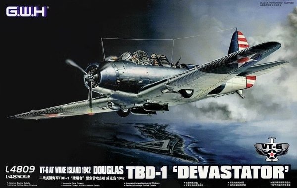 Great Wall Hobby L4809 Douglass TBD-1 Devastator VT6 1/48