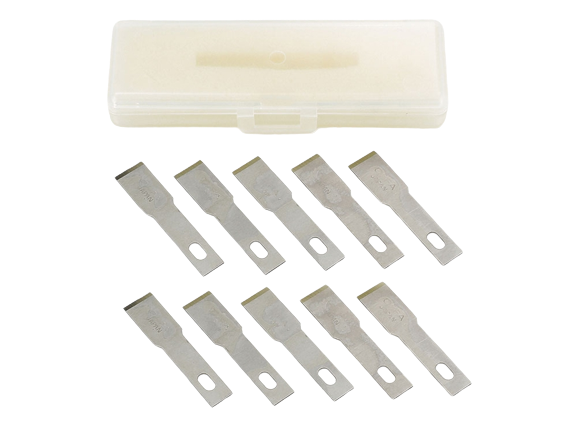 Tamiya 74101 Modeler Knife Pro, Chisel*10