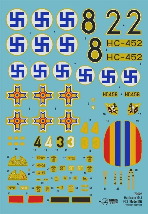 Arma Hobby 70025 Hurricane Mk I Easter Front Limited Edition 1/72