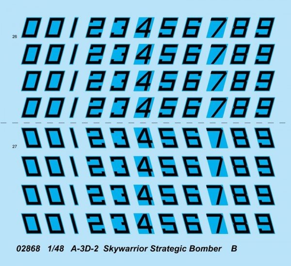 Trumpeter 02868 A-3D-2 Sky Warrior