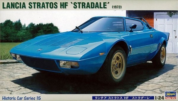 Hasegawa HC15-21215 Lancia Stratos HF "Stradale" (1972) 1/24