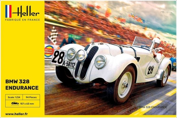 Heller 80782 BMW 328 Endurance 1/24