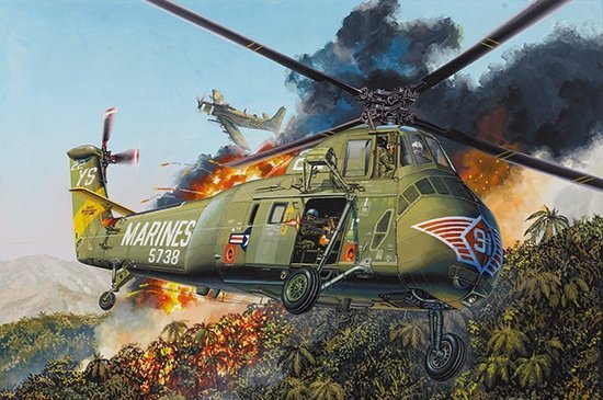 Trumpeter 02881 H-34 US Maines - re-edition