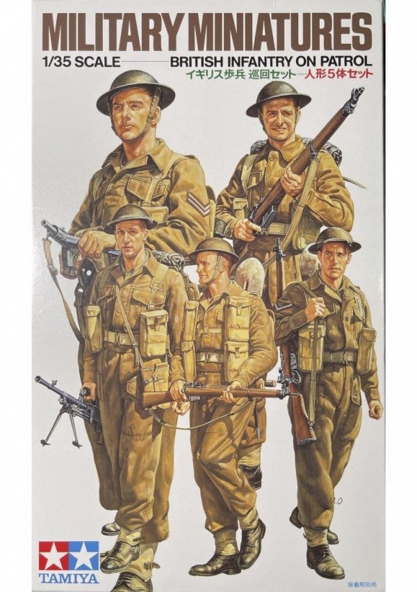 Tamiya 35223 British Infantry on Patrol 1/35