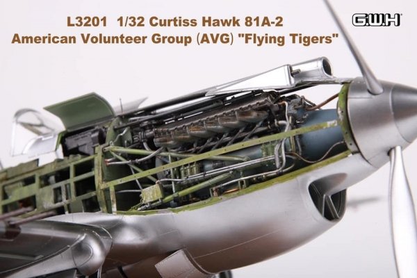 Great Wall Hobby L3201 Curtiss Hawk 81-A2 AVG &quot;Flying Tiger&quot; 1/32